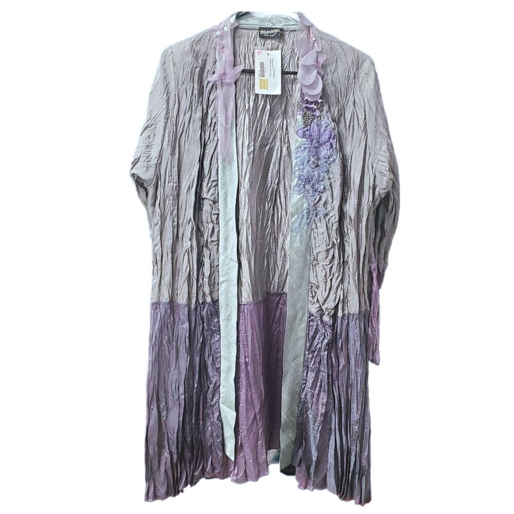 LEE ANDERSEN Wisteria Lane Jacket Pewter L Large